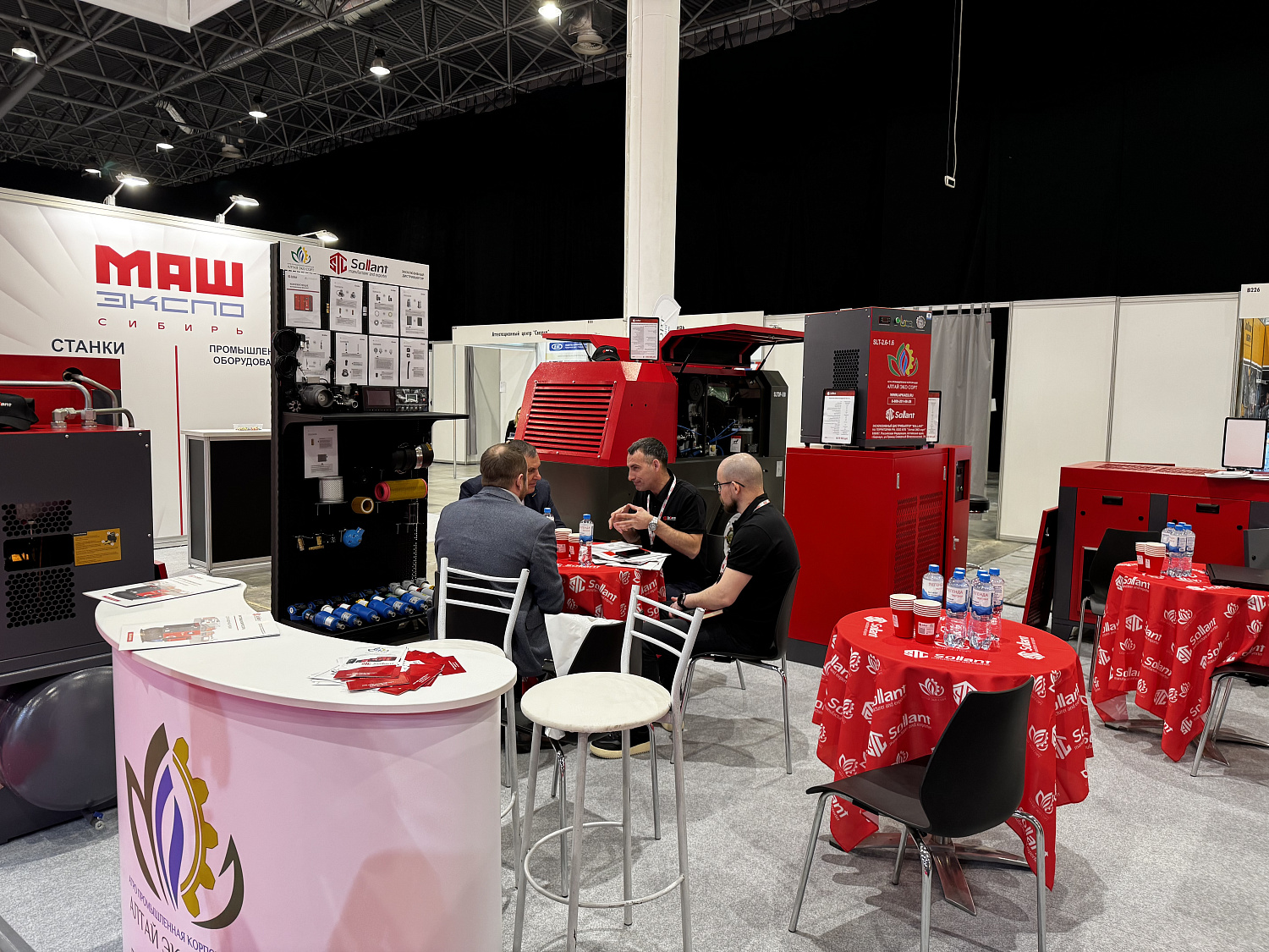 Sollant представил свои решения для лазерной резки на выставке "Маш Экспо"